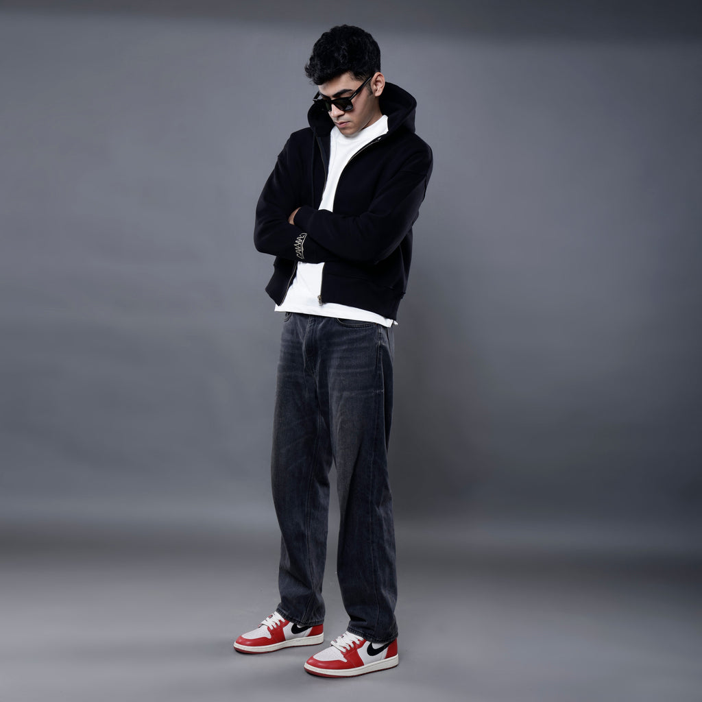 Cropped Zipper