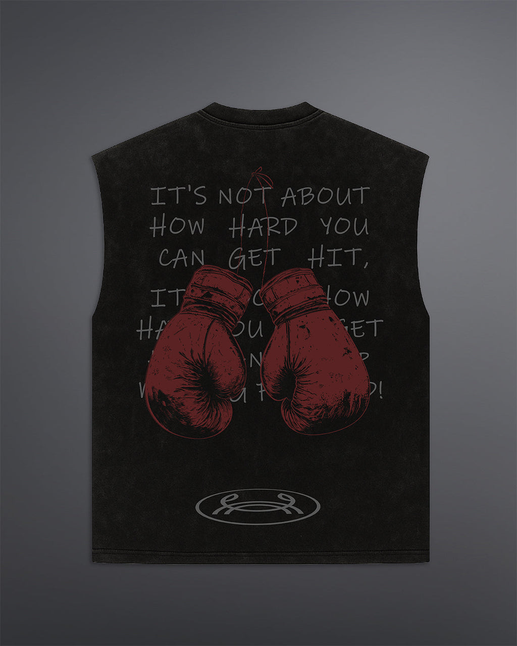 Knockback Vest tank [ACID WASHED]