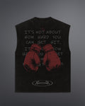 Knockback Vest tank [ACID WASHED]