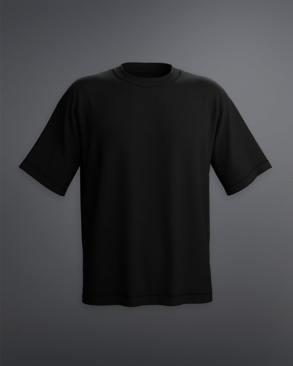 Black Oversized Tee