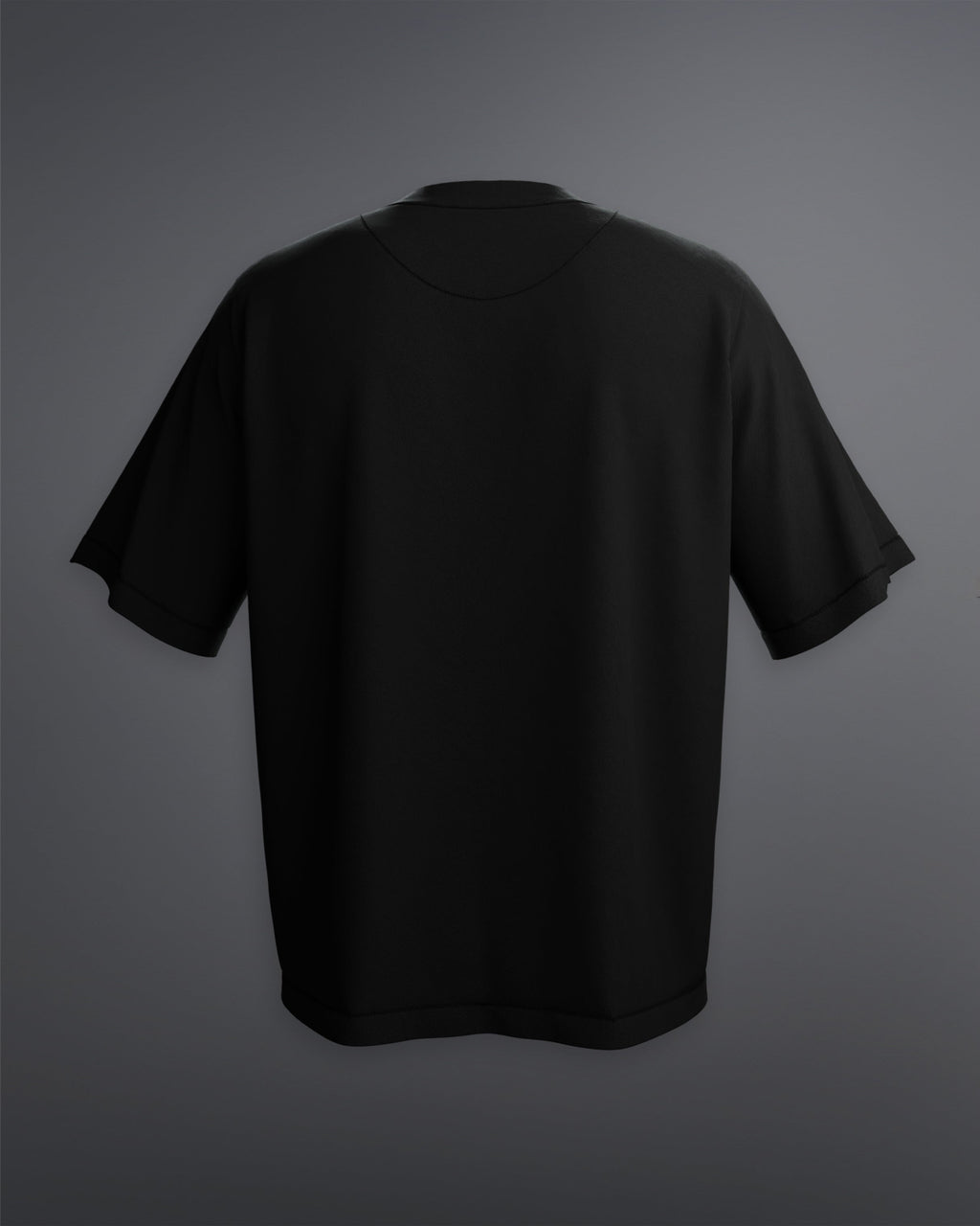 Black Oversized Tee