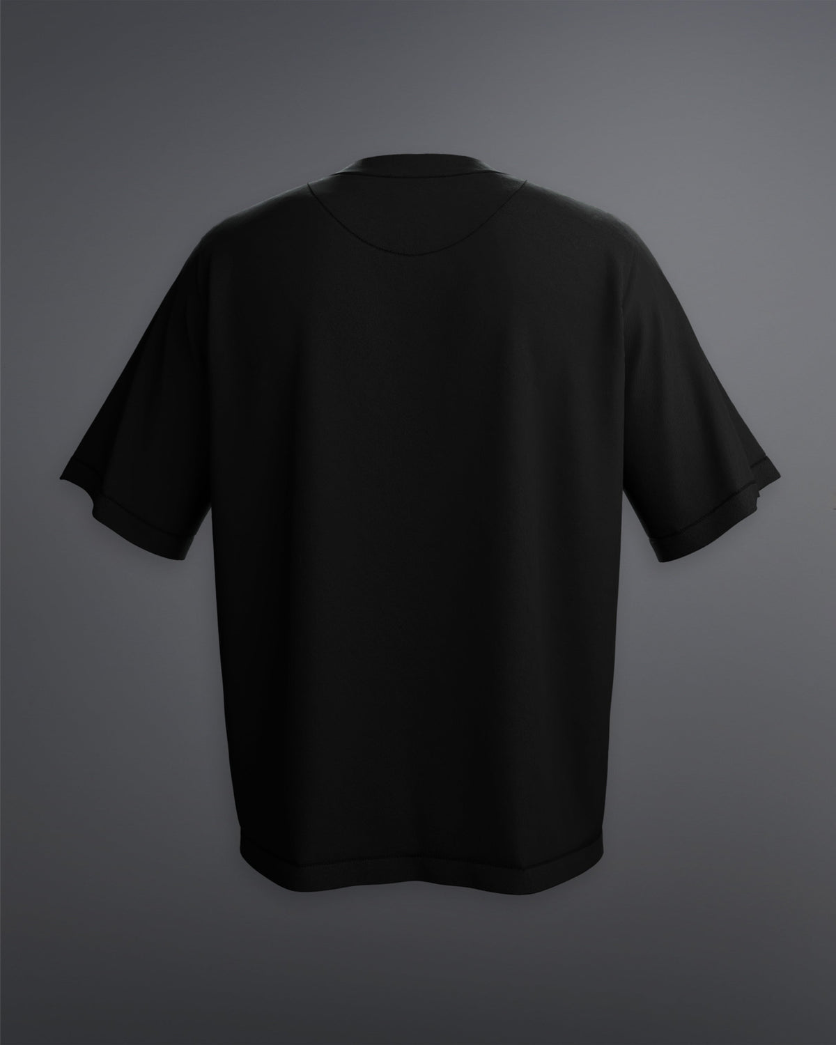 Black Oversized Tee
