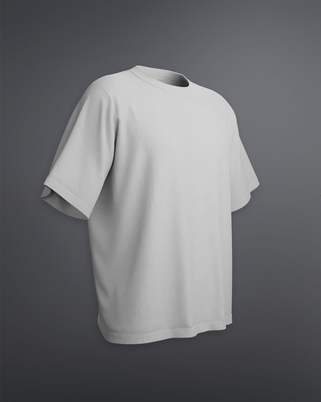 White Oversized Tee