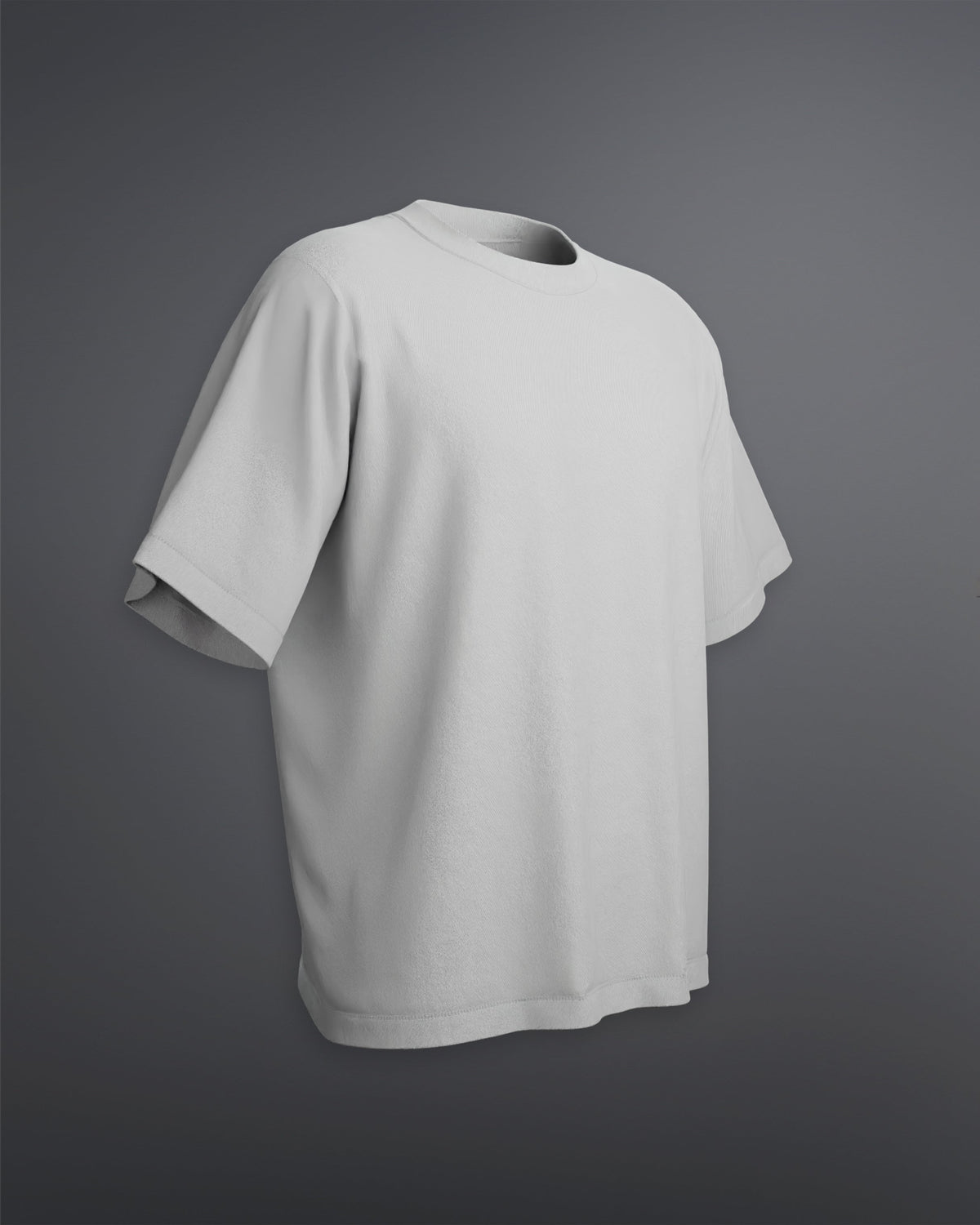 White Oversized Tee