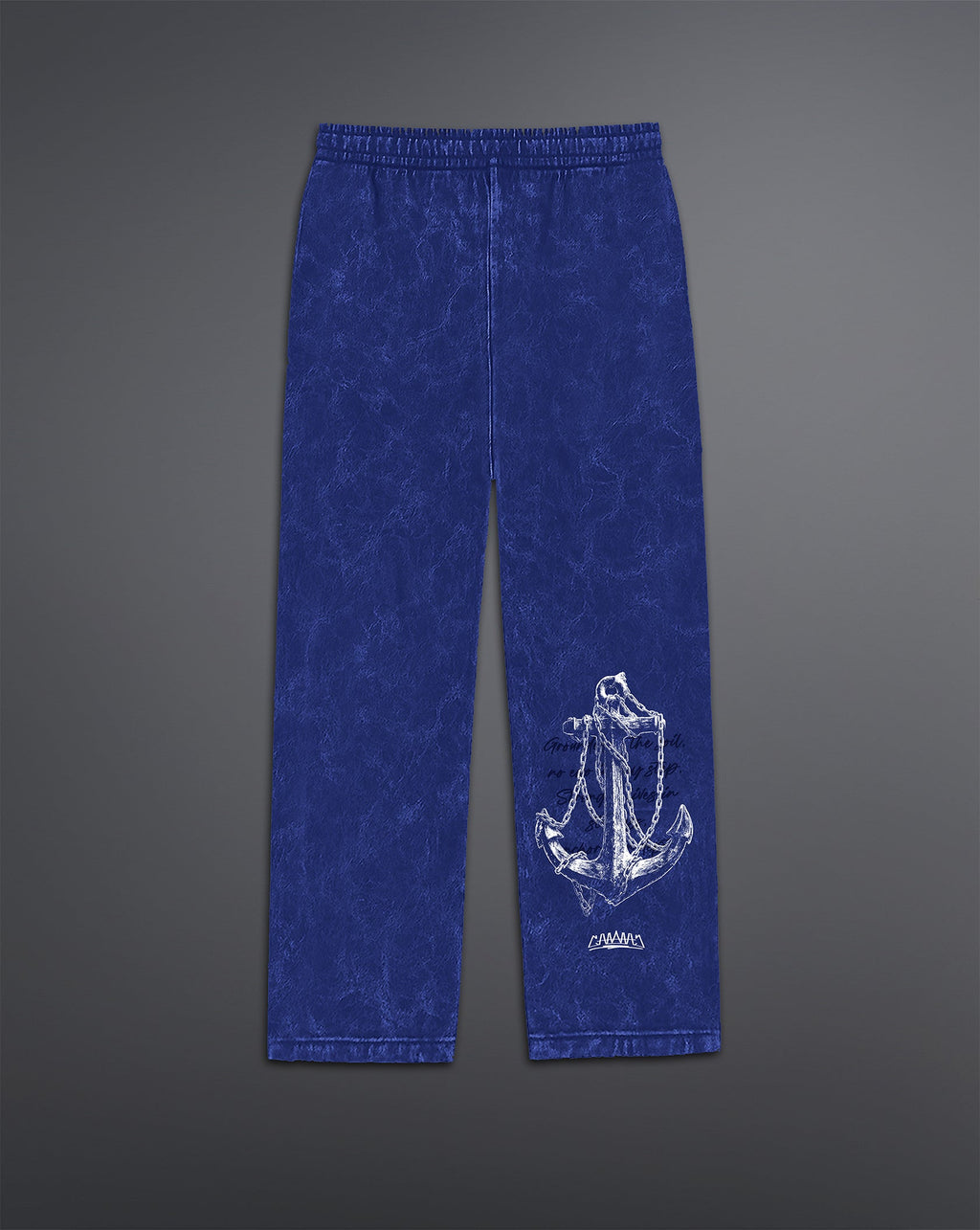 Depth-Bound Sweatpants [ACID WASHED-COSMIC BLU]