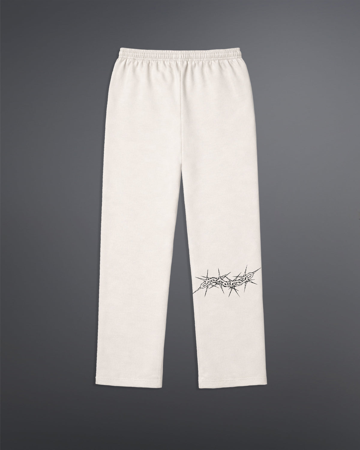 Spiked Cage Sweatpants  [OFF-WHITE]