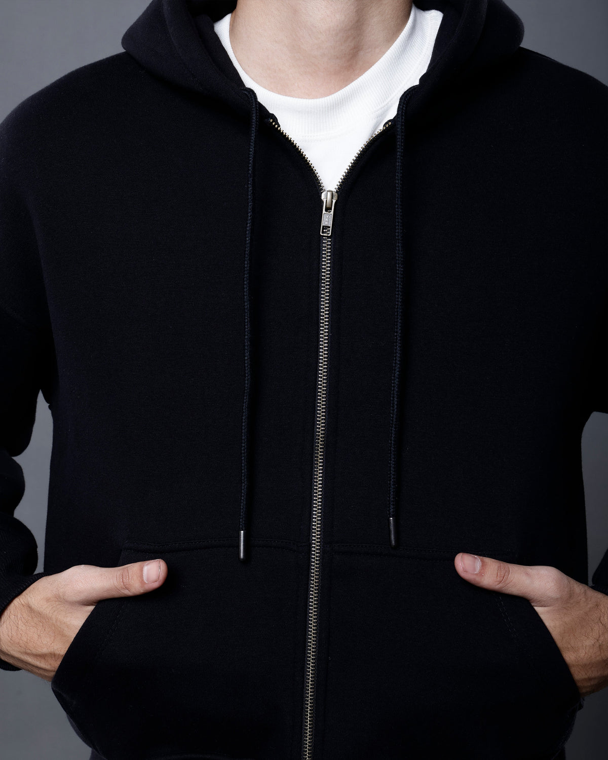 Cropped Zipper