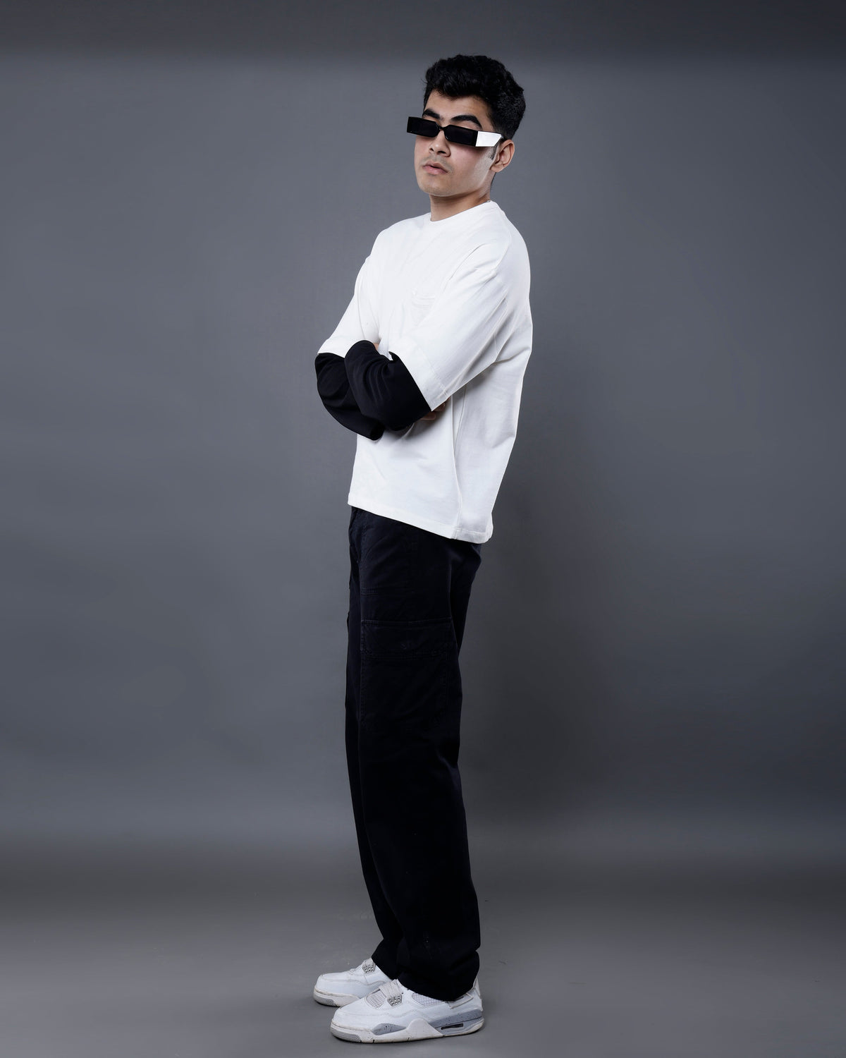 Dual-Fabric Full Sleeve T-shirt [ECLIPSE COLORWAY]