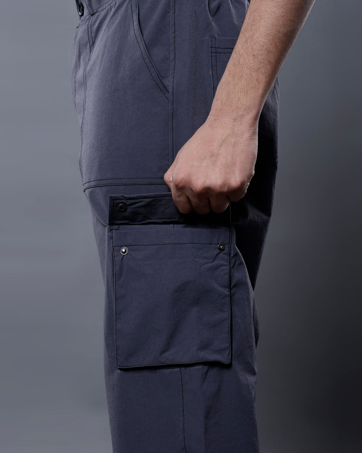 Straight Fit Cargo [Grey]