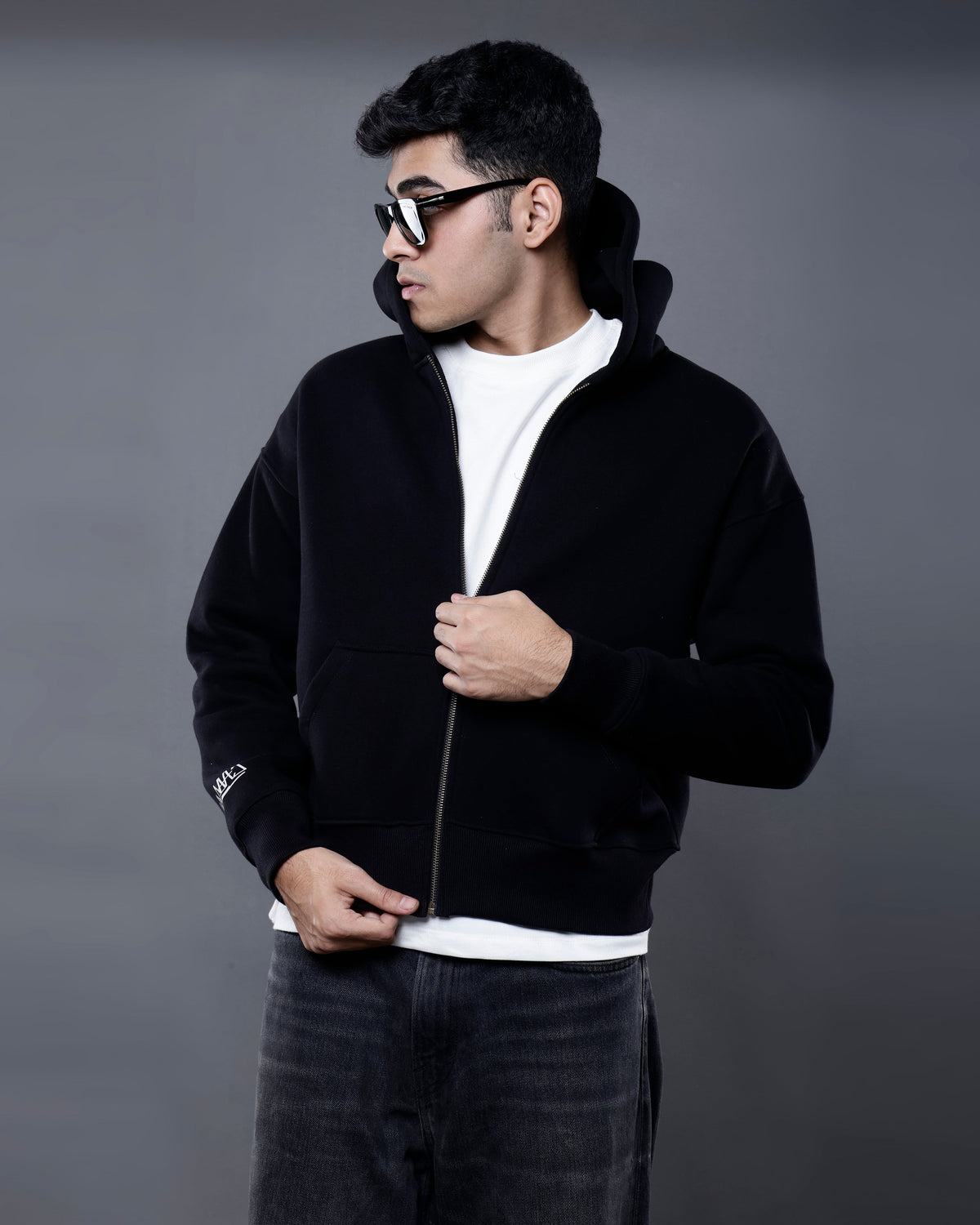 Cropped Zipper