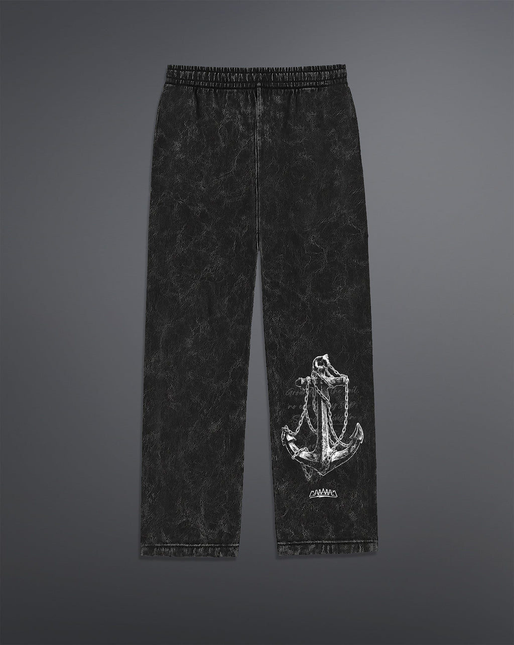 Depth-Bound Sweatpants [ACID WASHED-BLACK ASH]