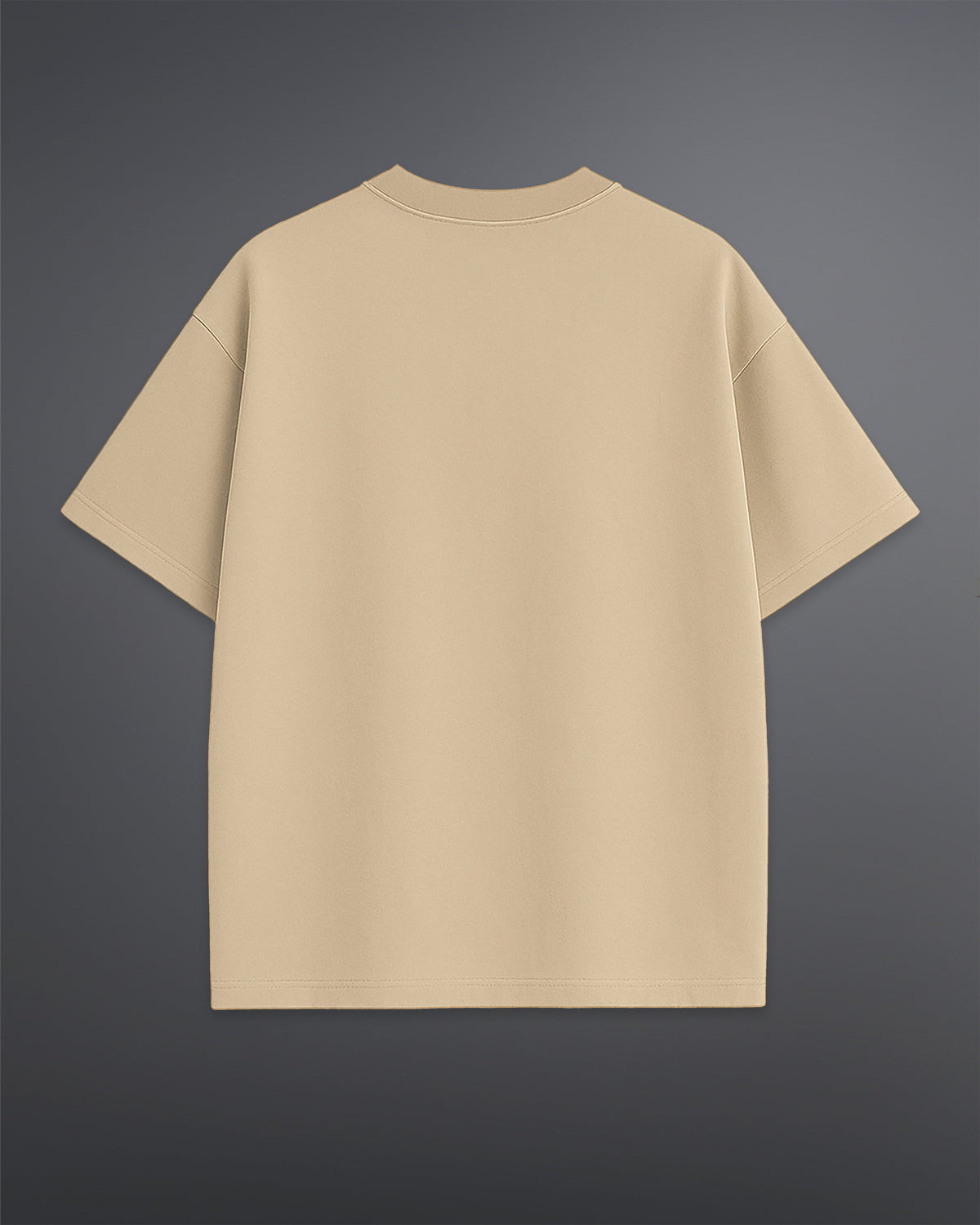 Beige Oversized Tee
