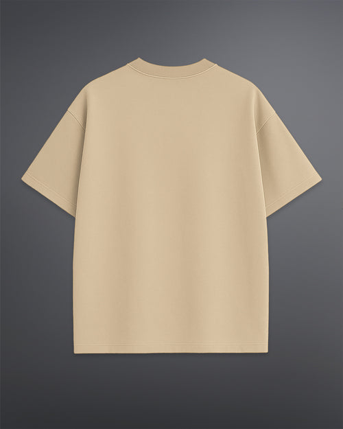 Beige Oversized Tee