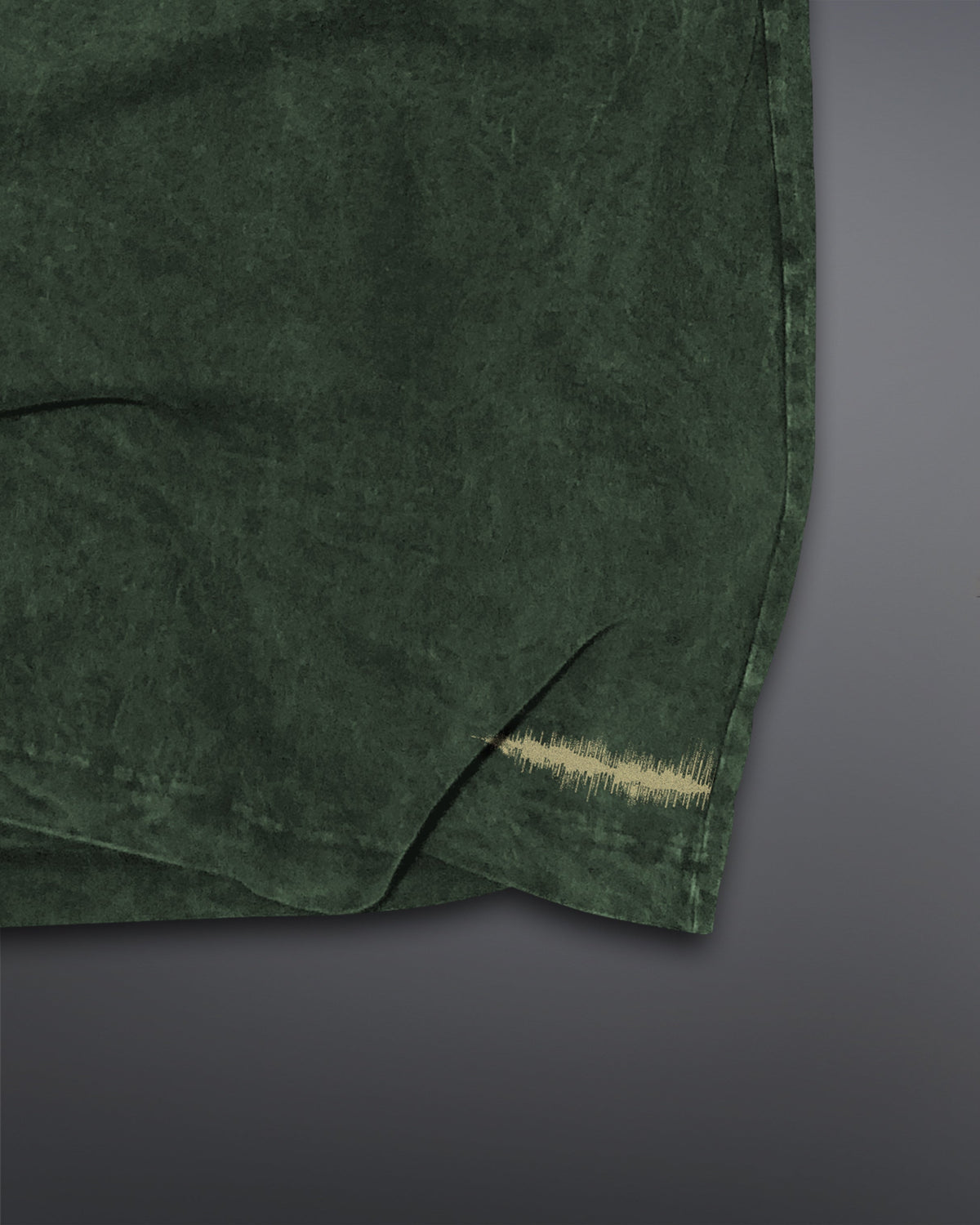 GRAVECHORD Oversized Tee [ACID WASHED-TOXIC MOSS]
