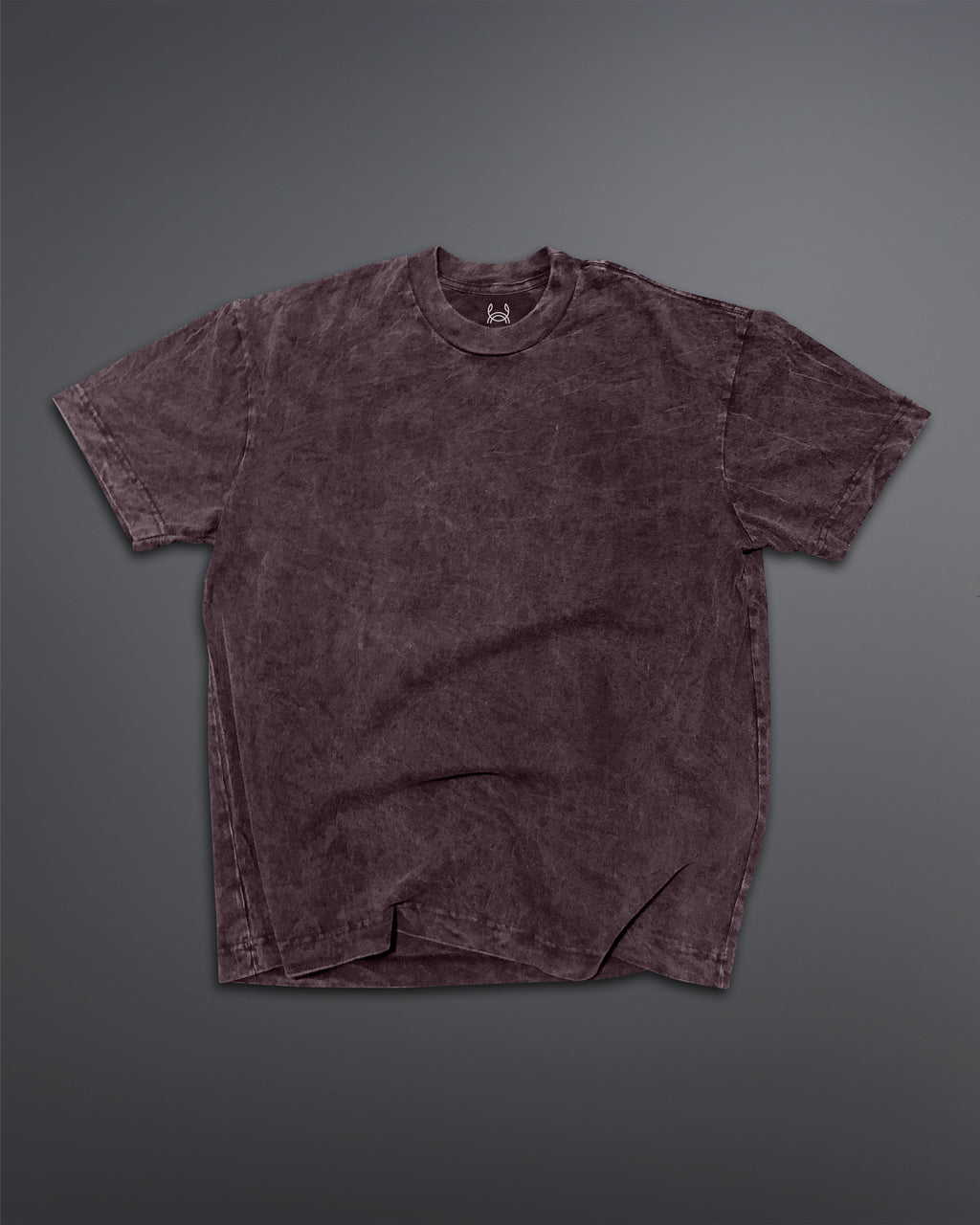 Acid Wash Oversized Tee [BLOODSTONE COLORWAY]