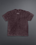 Acid Wash Oversized Tee [BLOODSTONE COLORWAY]