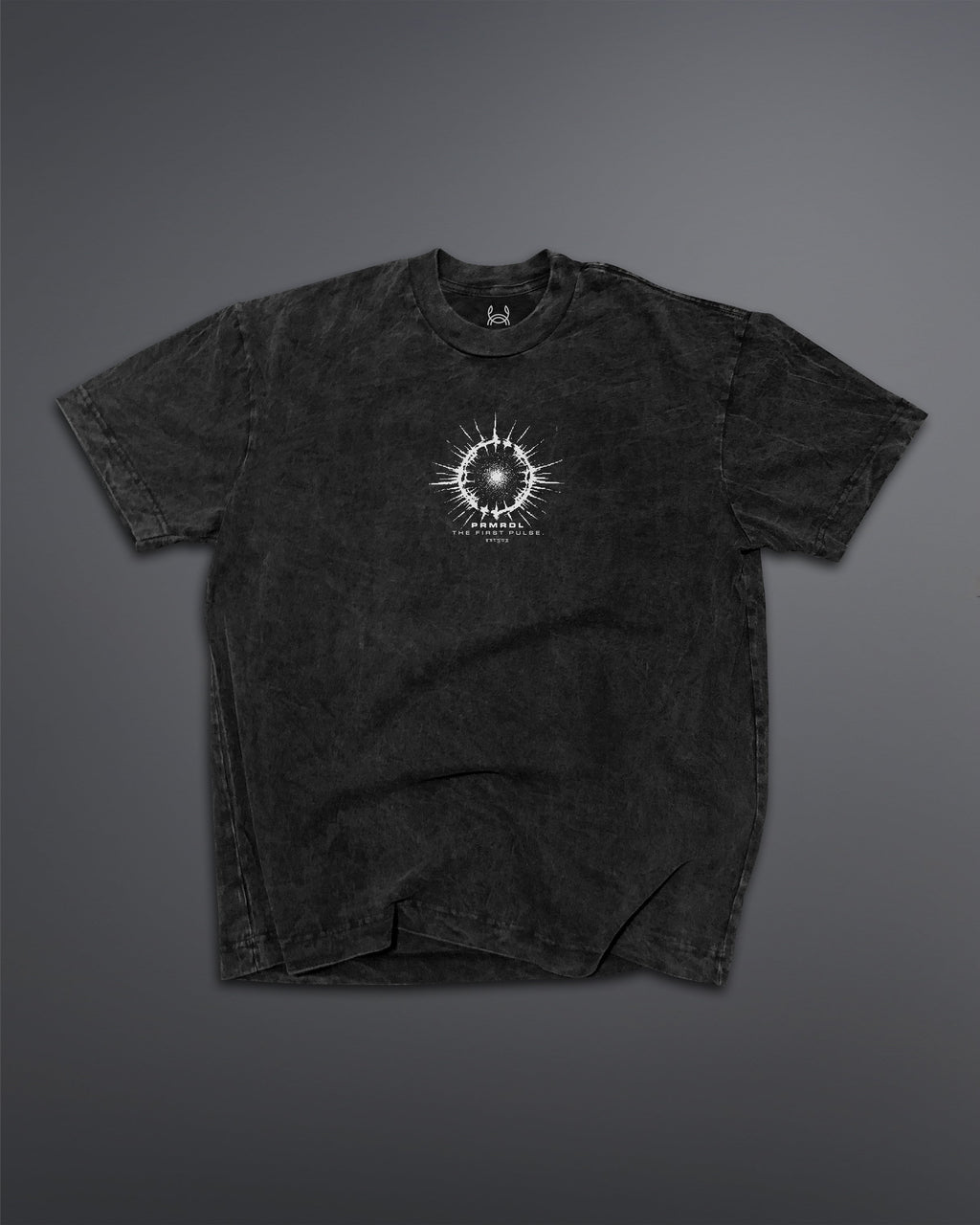 Primordial Prophecy Oversized tee [ACID WASHED-BLACK ASH]