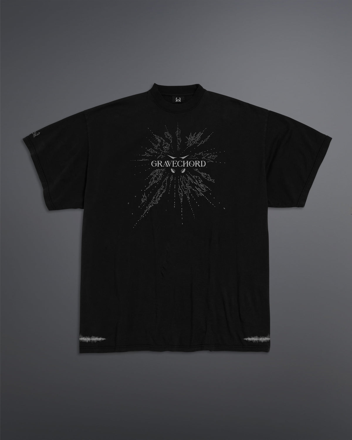 GRAVECHORD Oversized Tee [BLACK]