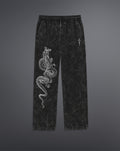 Drago Knight Sweatpants [ACID WASHED-BLACK ASH]