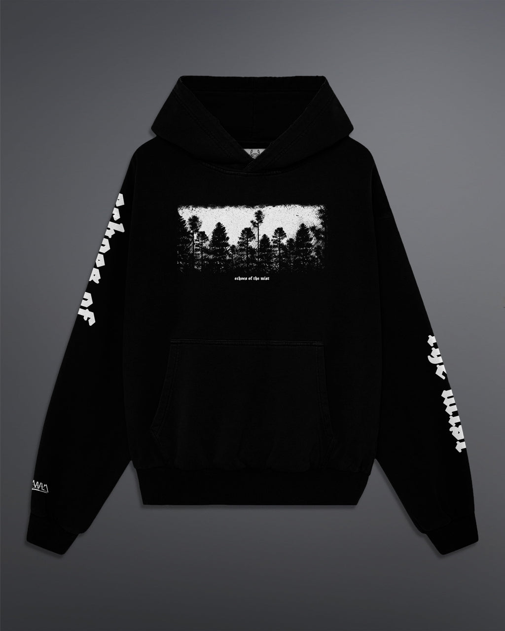 Echoes Of The Mist Hoodie [Black]
