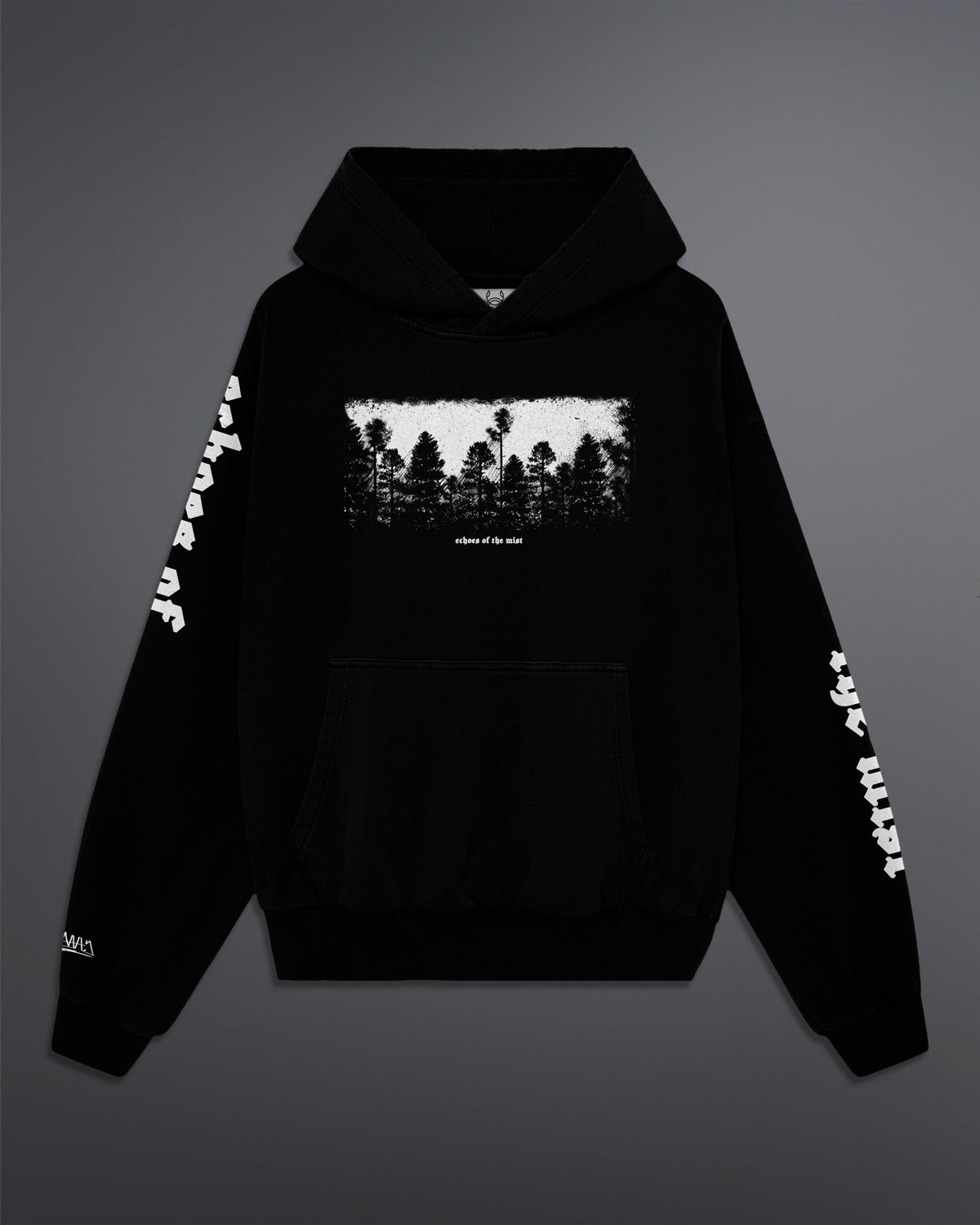 Echoes Of The Mist Hoodie [Black]