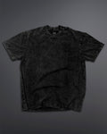 Acid Wash Oversized Tee [BLACK-ASH COLORWAY]