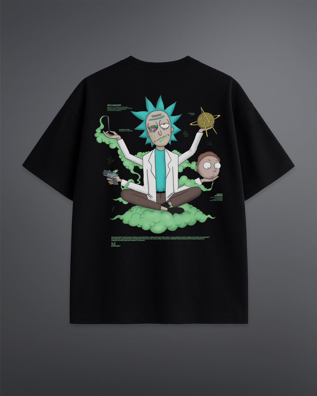 Rick and Morty Oversized Tee