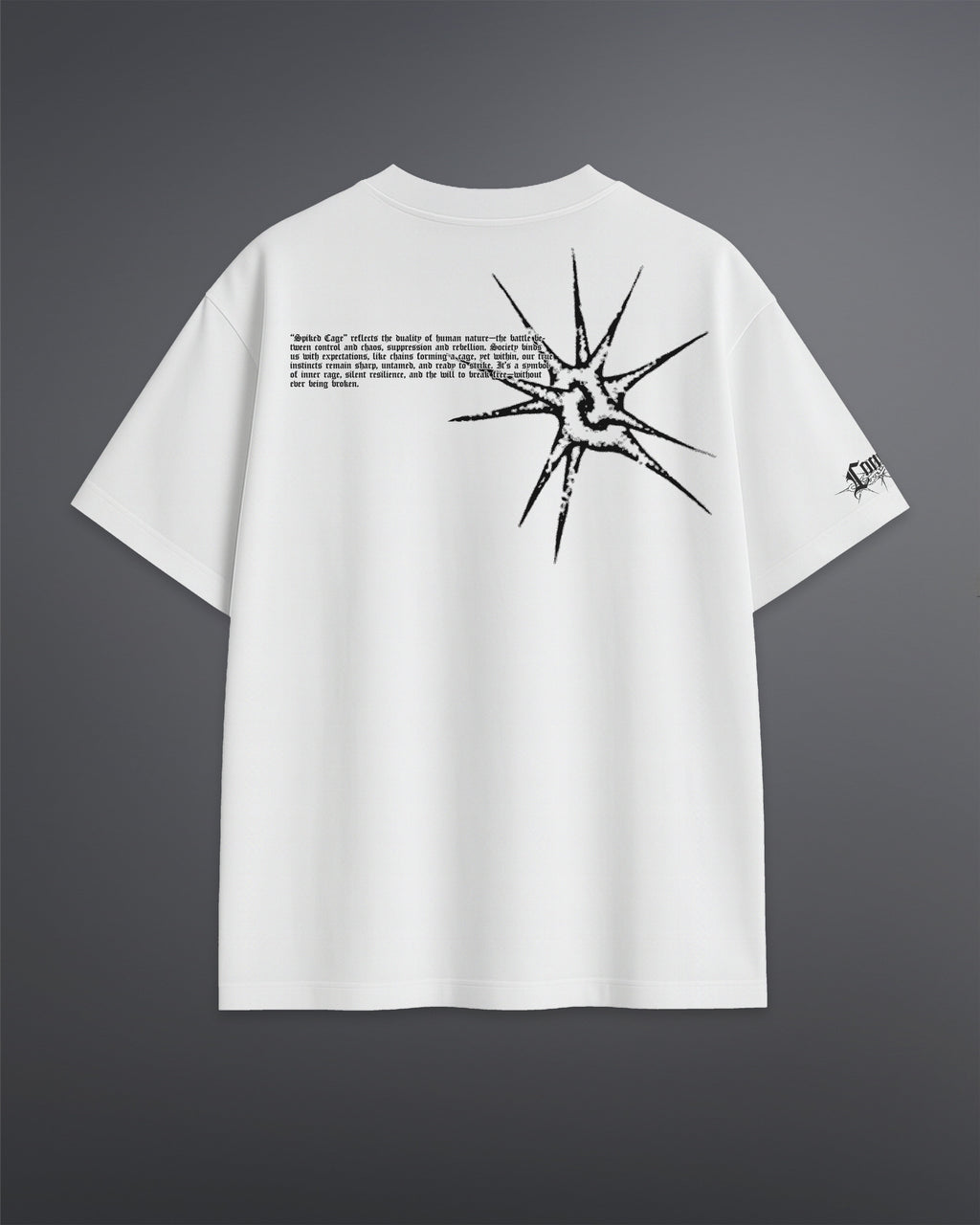 Spiked Cage Tee [OFF-WHITE]
