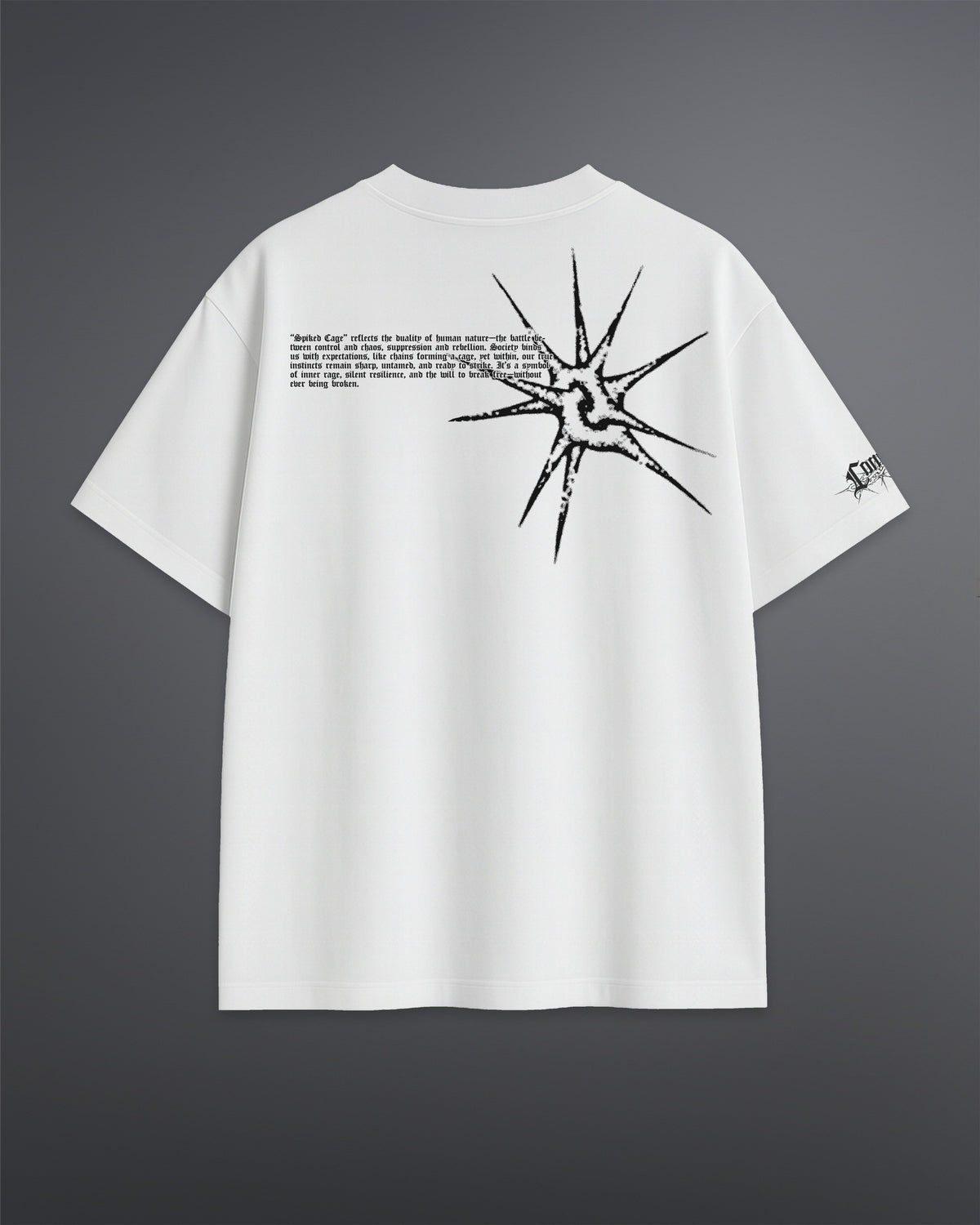 Spiked Cage Tee [OFF-WHITE]