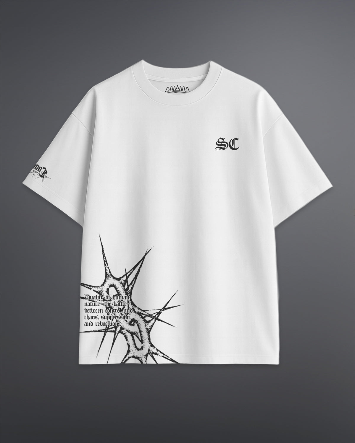 Spiked Cage Tee [OFF-WHITE]