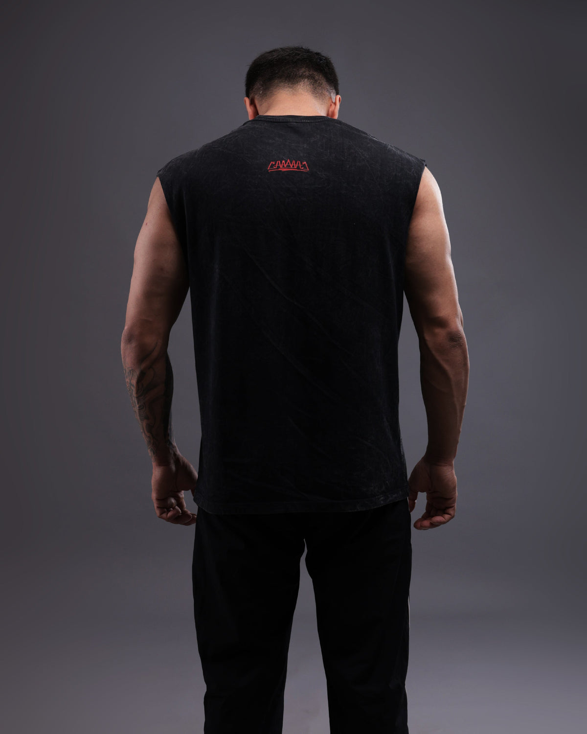 Furry Form Vest Tank [ACID WASHED]