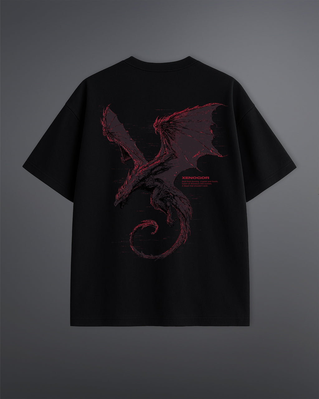 Xenogor Oversized Tee [INFERNO CRYST-COLORWAY]