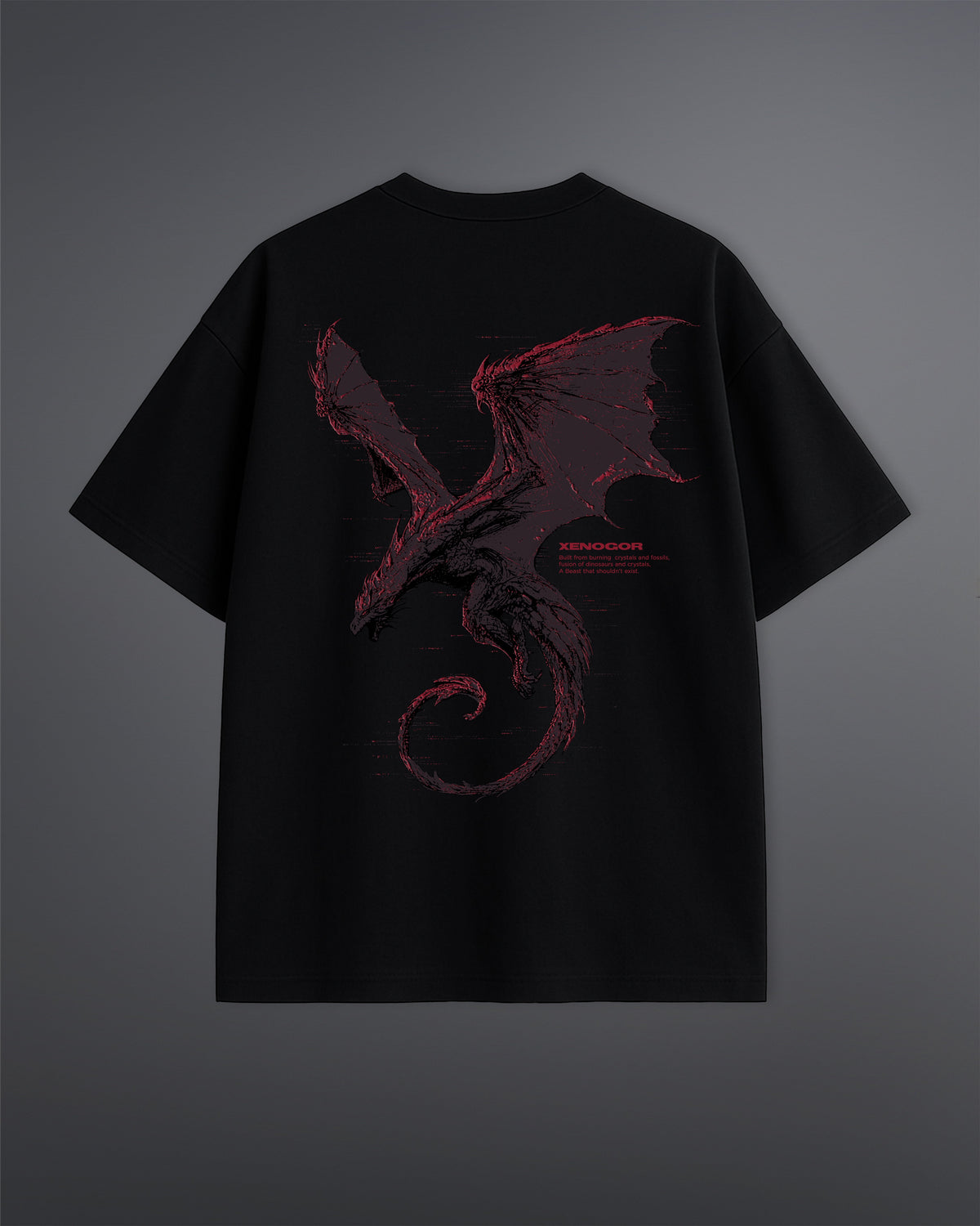 Xenogor Oversized Tee [INFERNO CRYST-COLORWAY]